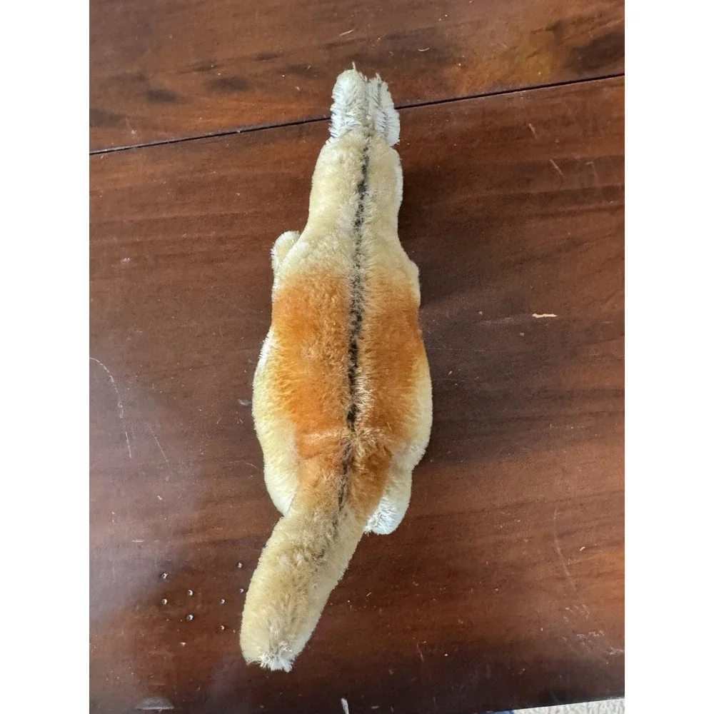 Steiff Kangaroo Vintage 1960s Mohair w Pouch Stuffed Animal (no baby) Germany